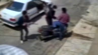 فیلم سرقت مسلحانه خنده دار یک موتورسیکلت در اهواز + عکس