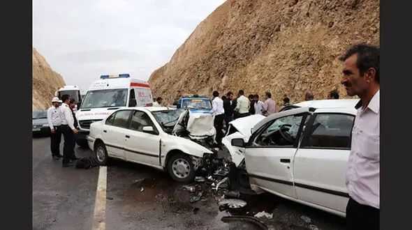 حادثه در محور کرج-چالوس یک فوتی و ۶ مصدوم به جای گذاشت