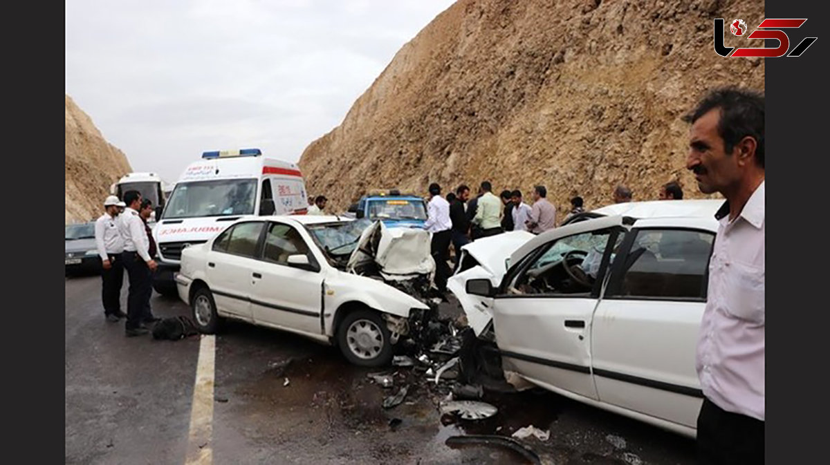 حادثه در محور کرج-چالوس یک فوتی و ۶ مصدوم به جای گذاشت