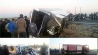 علت تصادف مرگبار اتوبوس دانش آموزان دختر دبیرستانی در سوسنگرد +عکس