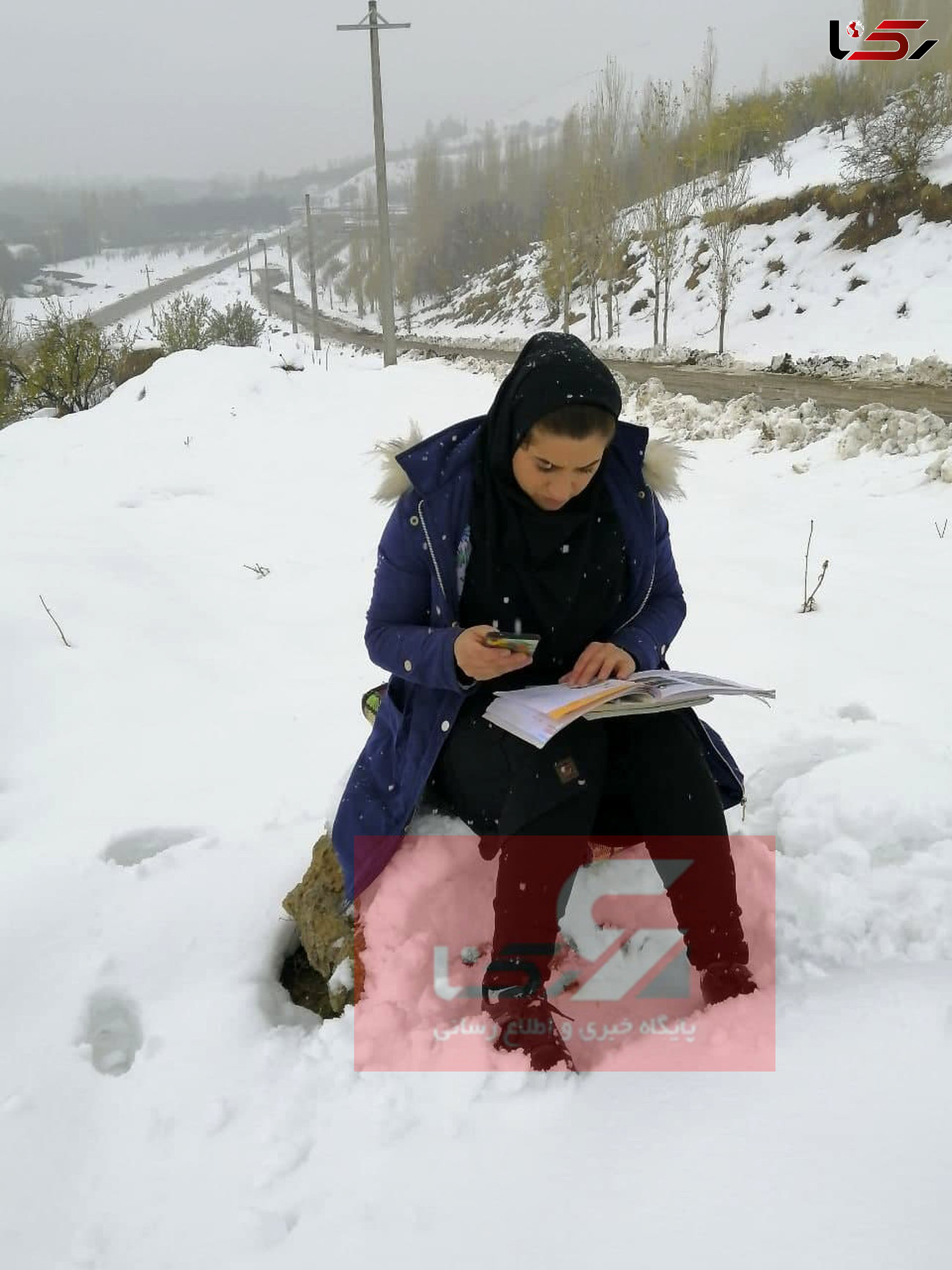 اینترنت سه روستای اشنویه وصل شد / معلم فداکار دیگر به کوه های برفی نمی روند