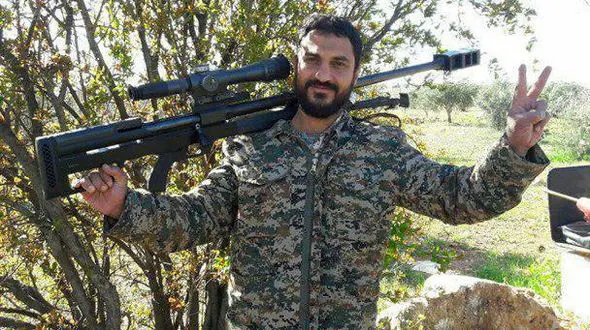 بازگشت پیکر فرمانده شهید ایرانی لشکر فاطمیون پس از یک سال +عکس