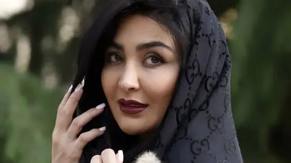 عکس مریم معصومی در دل طبیعت
