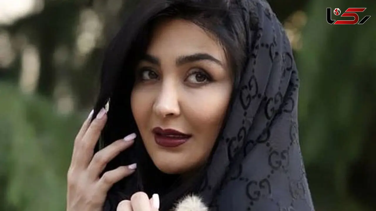 عکس مریم معصومی در دل طبیعت