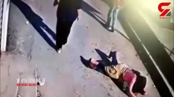 اقدام وقیحانه یک زن با پسر 6 ساله در کوچه خلوت + فیلم 