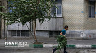 تدام هوای گرم با وزش باد در تهران