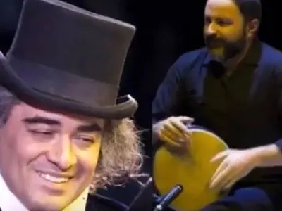 آواز شاد؛ نوازندگی پرفکت سامان که غموار میزد یهو عند شنگولی شد فقط ساز خانومه که قدشه