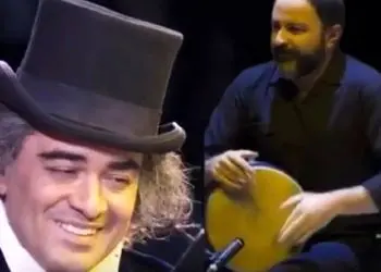 آواز شاد؛ نوازندگی پرفکت سامان که غموار میزد یهو عند شنگولی شد فقط ساز خانومه که قدشه