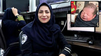 مامای قهرمان بابلی: پیشنهاد دادم نام نوزاد را «کوروش» بگذارند گفت عبدالله می گذاریم / سال 99 هم پسر 2 ساله‌ای را نجات دادم + فیلم
