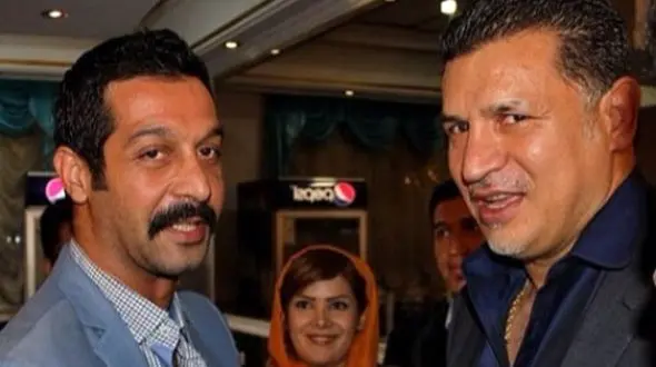 عکس/ حضور علی دایی در جشن عروسی مجلل و شاهانه متین ستوده و کامران تفتی در باغ ویلای زیبا/ قاب 3نفره شهریار فوتبال با تازه عروس و داماد