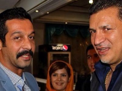 عکس/ حضور علی دایی در جشن عروسی مجلل و شاهانه متین ستوده و کامران تفتی در باغ ویلای زیبا/ قاب 3نفره شهریار فوتبال با تازه عروس و داماد