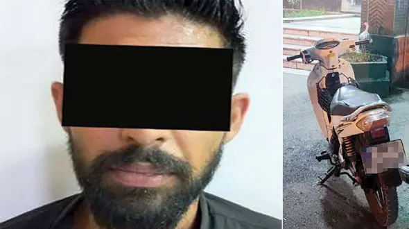 عکس / این مرد را جوجه تیغی می نامند! / پلیس مشهد رازش را فاش کرد