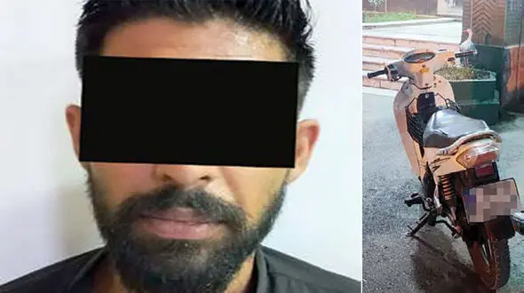 عکس / این مرد را جوجه تیغی می نامند! / پلیس مشهد رازش را فاش کرد
