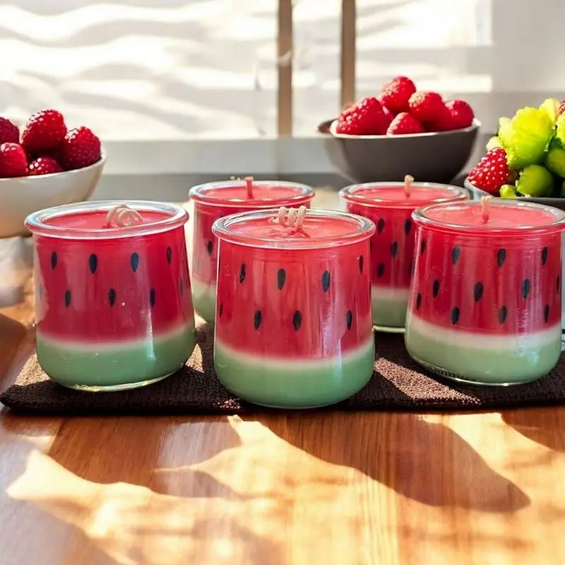 مدل شمع یلدایی | مدل شمع یلدایی جدید ۱۴۰۴ با طرح انار و هندوانه که عروس های باسلیقه عاشقشن!