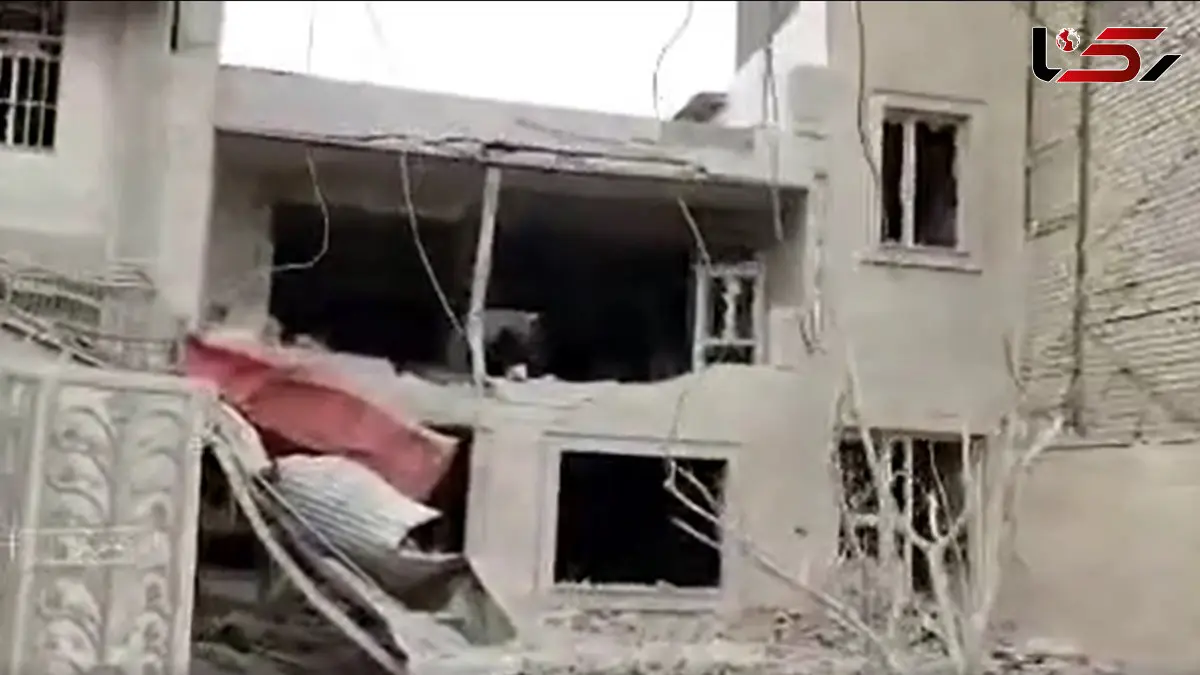 فیلم / مدرسه ای در خمین که هدف حملات آمریکایی-اسرائیلی قرار گرفت