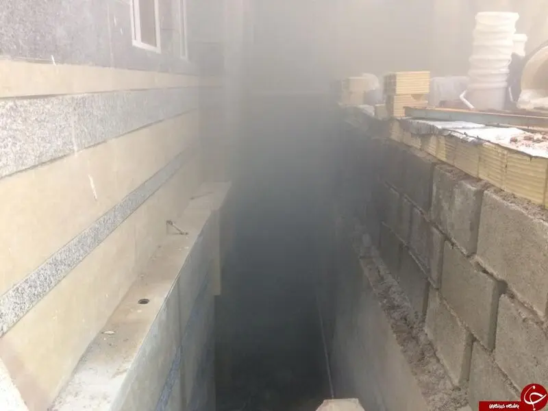 آتش سوزی در بیمارستان شیراز + تصاویر