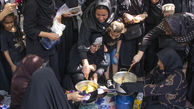 تاسوعای حسینی با عطر حلوا در گلوبندک تهران + فیلم