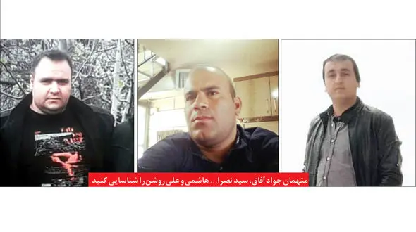 عکس وحشتناک از جنازه جوان مشهدی در قتل  مسلحانه ! / عکس چهره باز 3 قاتل فراری