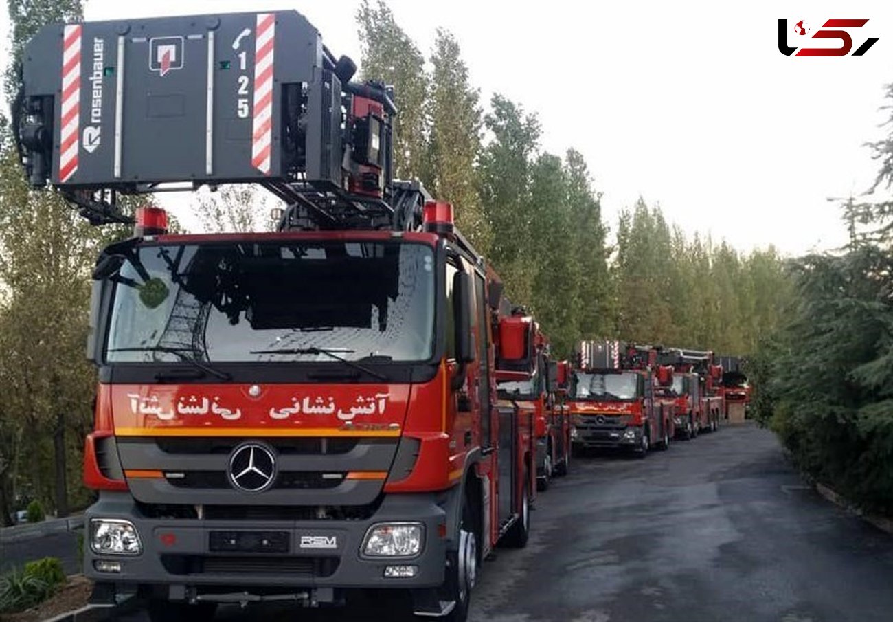 تجهیز  آتش نشانی تهران به 6 دستگاه خودرو مدرن ضدعفونی اماکن عمومی + فیلم
