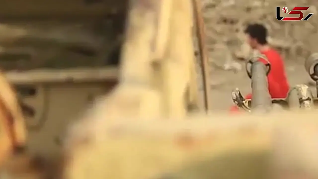 اعدام هولناک یک شهروند سوری با ضد هوایی توسط داعش + فیلم 14+