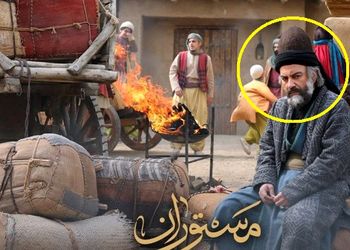 تصاویری از حمیدرضا آذرنگ بازیگر سریال مستوران کنار دو پسر و همسر زیبایش