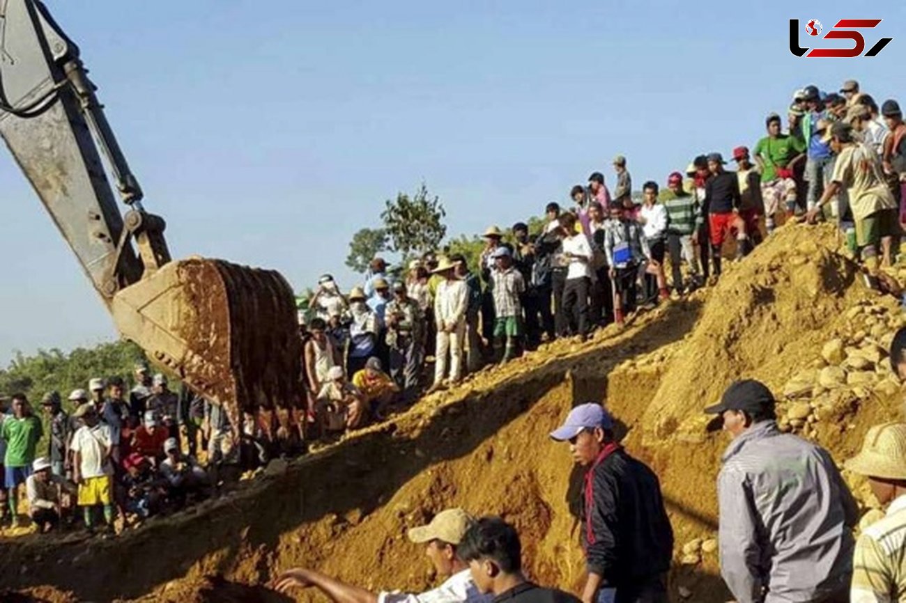 حادثه در معدن سنگ یشم در میانمار