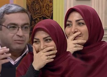 فیلم/ المیرا شریفی مقدم: پسرم راننده جاده است میگم سیبیلاتو بزن بریم خواستگاری دختر مردم نترسه ... / سعید عزیزی: پسره راس میگه ... بعضی شغلا باید سیبیل داشته باشی پلنگه بترسه ازت...