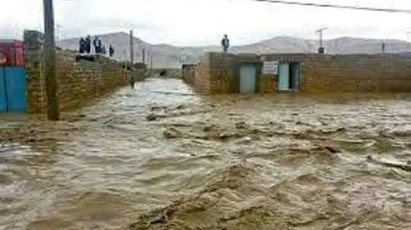 روستای پشت سد سلمان فارسی زیر آب رفت+عکس