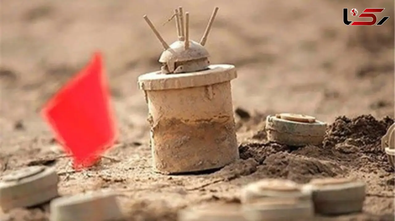 حادثه برای 3 نفر براثر انفجار مین در سرپل‌ ذهاب + فیلم