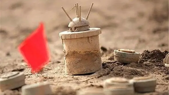 حادثه برای 3 نفر براثر انفجار مین در سرپل‌ ذهاب + فیلم