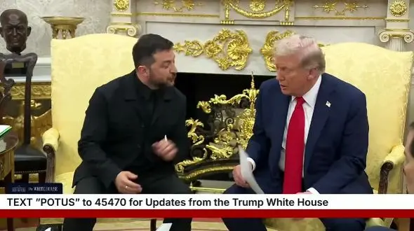 8 بار تشکر زلنسکی از ترامپ در 1 دقیقه!