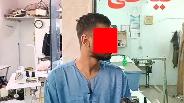 فیلم بازسازی قتل مسلحانه 2 مرد در پاساژ مهدی کرمانشاه / مرد خیاط چگونه به قتل رسید + عکس و جزییات