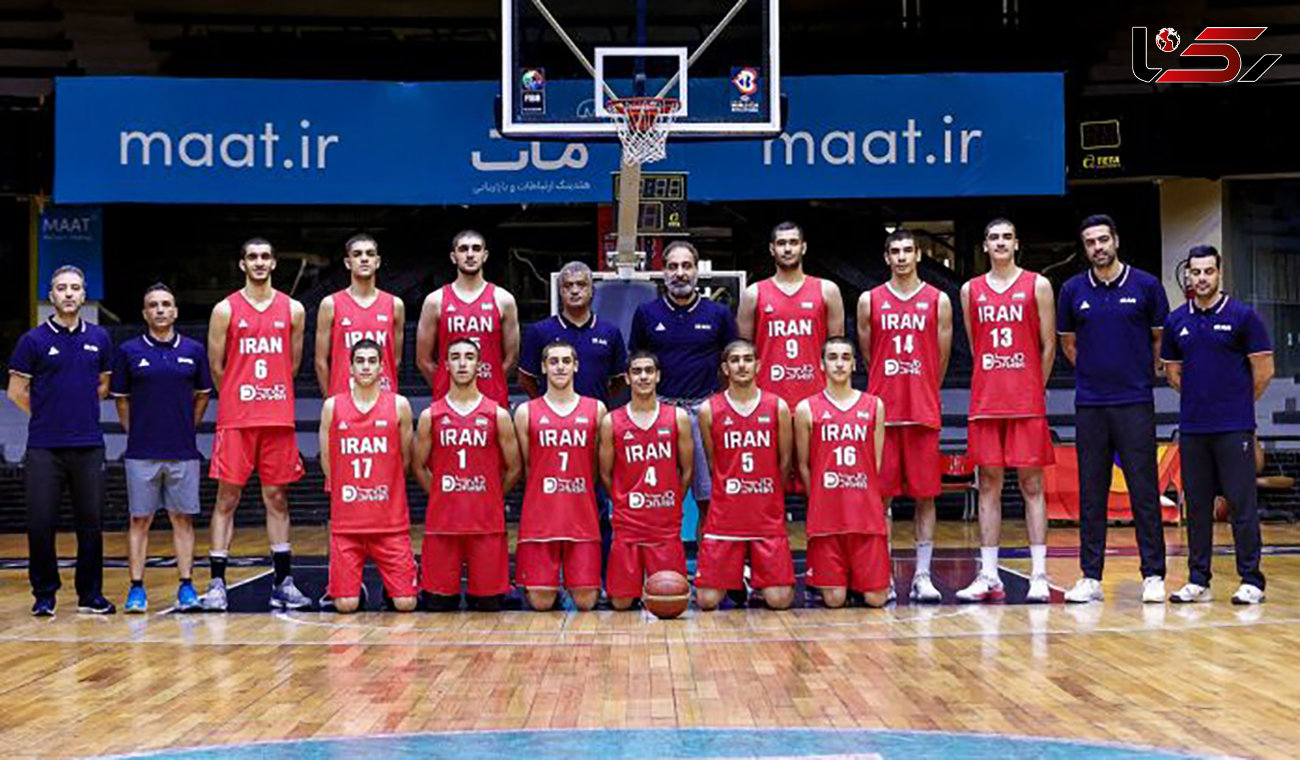 اعلام زمان نخستین دیدار بسکتبالیست‌های نوجوان ایران در قهرمانی آسیا