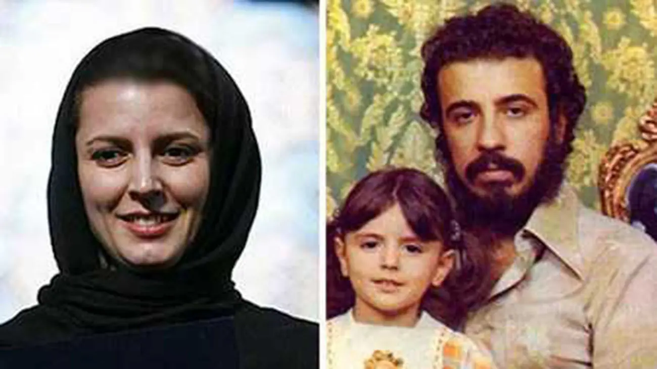 عکس لو رفته از عروسی پدر و مادر لیلا حاتمی ! / عروس و داماد جذاب  را ببینید