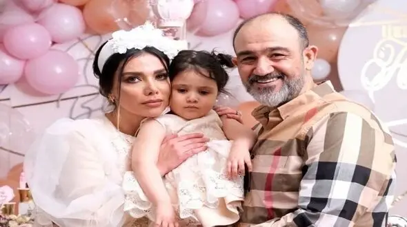 عکس عاشقانه ای که مهران غفوریان از همسرش منتشر کرد