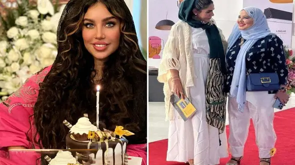 عکس / مریم رهنما کیست ؟! + خانم چشم آبی معروف تر از خانم بازیگران ایرانی !