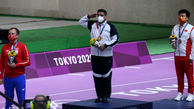 بازگشت قهرمان ایرانی المپیک با لباس پرستای به کشور + فیلم