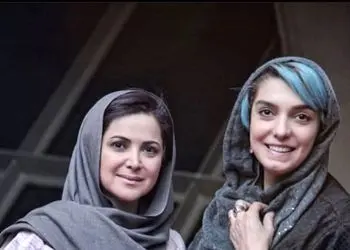 فیلم / الیکا عبدالرزاقی : من صورتم چروک نمیشه چون خنده ام با دهان بازه / کمند امیر سلیمانی همیشه ادای خندم رو درمیاره