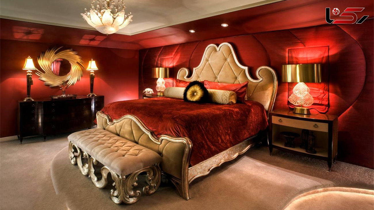 چیدمان اتاق خواب به سبک مراکشی + عکس