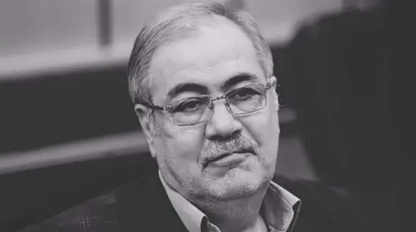 تشییع پیکر شهید مدافع سلامت در کاشان + عکس