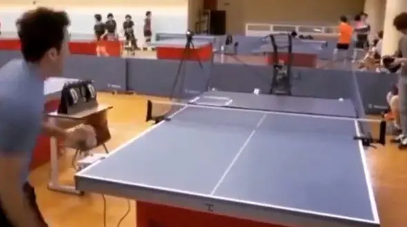 میز تنیس هوشمند + فیلم