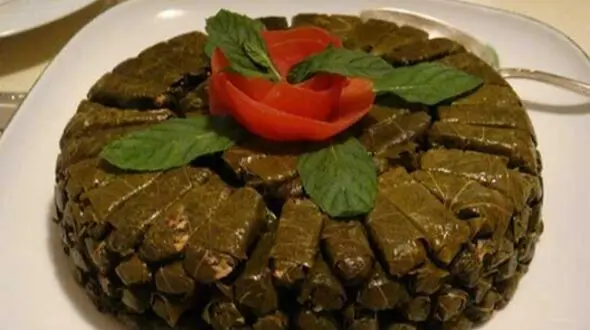 فیلم / طرز تهیه دلمه برگ مو تبریز مخصوص چهارشنبه سوری با عطر و طعم بی‌ نظیر