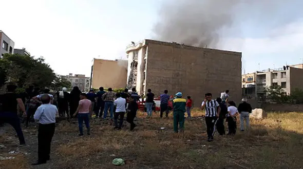 آتش سوزی خونین خانه مرد تهرانی + عکس
