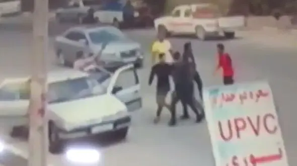 فیلم لحظه قمه کشی 2 شرور شهریار / پلیس آنها را ضربه فنی کرد + عکس