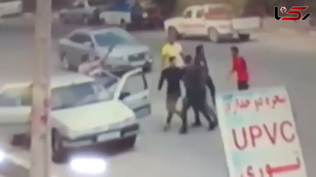 فیلم لحظه قمه کشی 2 شرور شهریار / پلیس آنها را ضربه فنی کرد + عکس