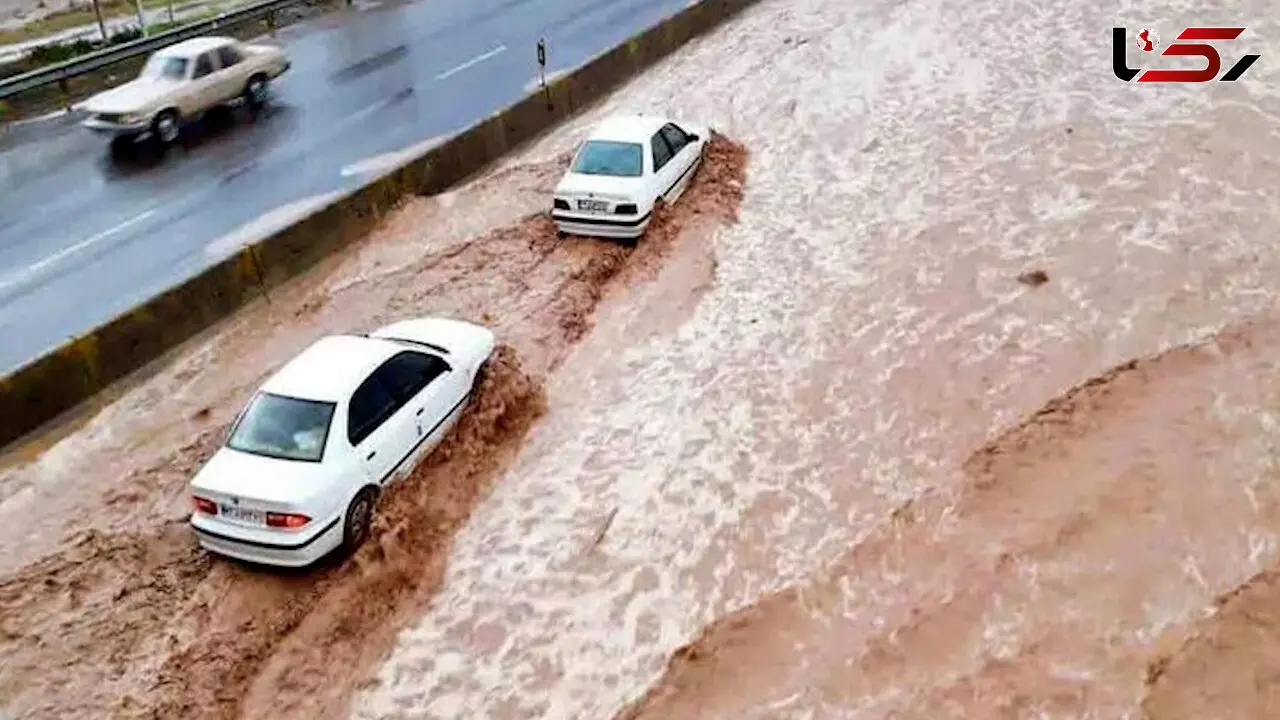 فیلم سیل شدید در نوشهر و چالوس !