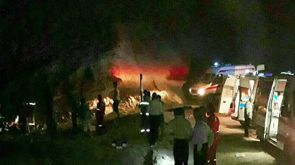 جزئیات واژگونی اتوبوس در گچساران اعلام شد