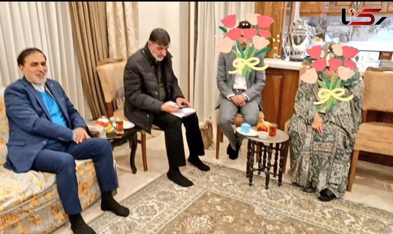 سردار رادان در یک مراسم خواستگاری نقش پدر عروس را ایفا کرد