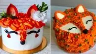 کیک رنگی به شکل روباه؛ انتخابی متفاوت برای آدم های خاص + 15 تصویر شگفت انگیز
