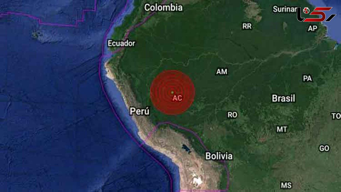  زمین لرزه 6.8 ریشتری غرب برزیل را لرزاند